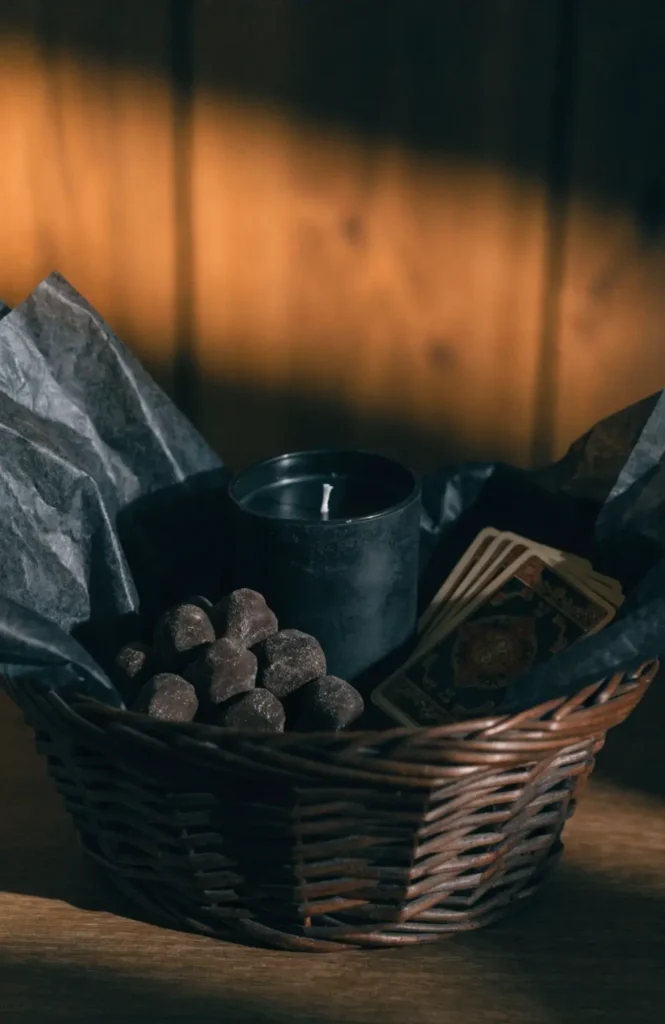 The Gothic Candle Basket