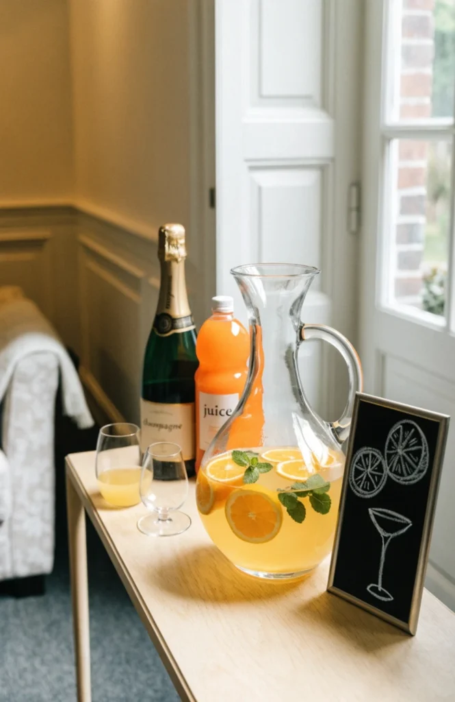 Style a Mimosa or Signature Drink Bar