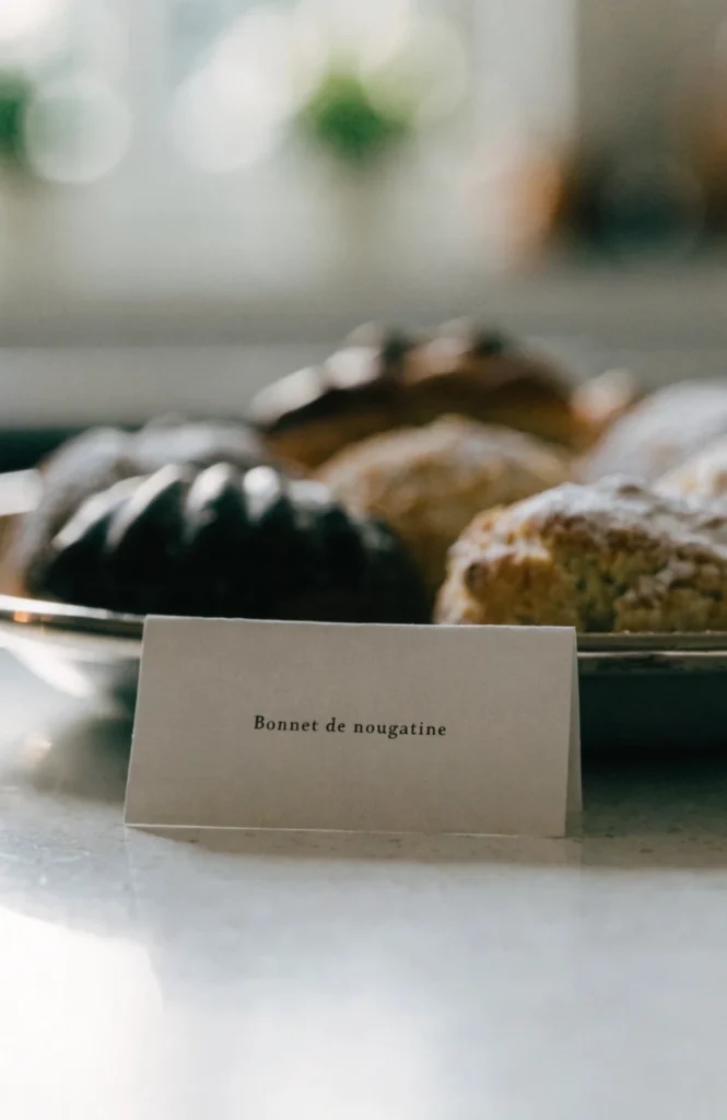 Label Food With Small Printed Cards