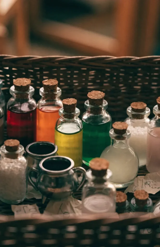 The Witch's Potion Basket