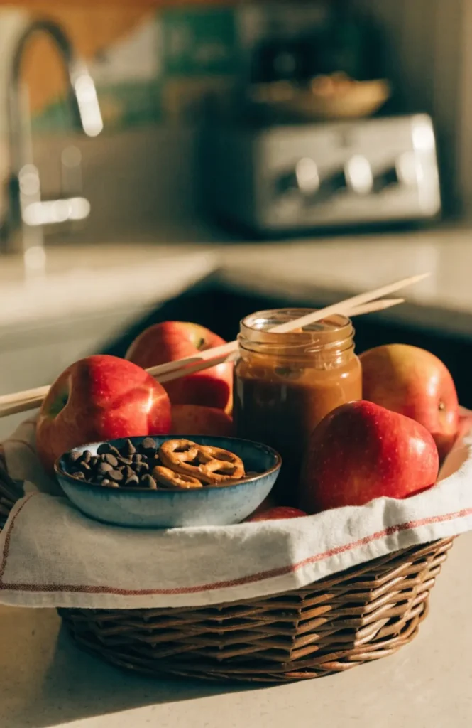 The Caramel Apple Kit Basket
