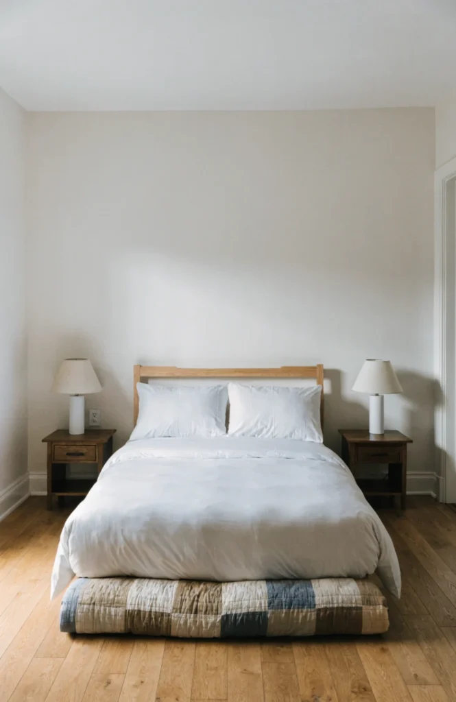 Float the Bed Away From a Corner for Symmetry