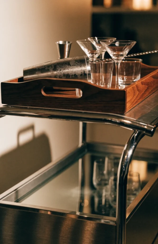 Add a removable tray to an existing cart