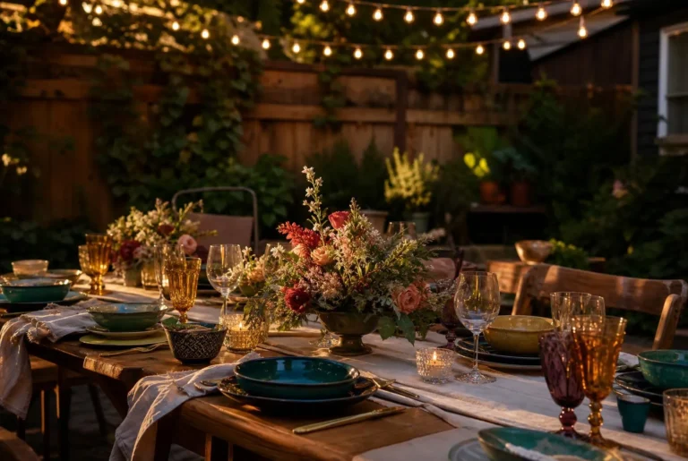 Backyard Party Aesthetic Ideas