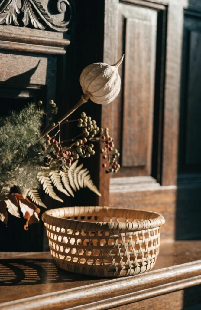 close-up-of-a-small-woven-rattan