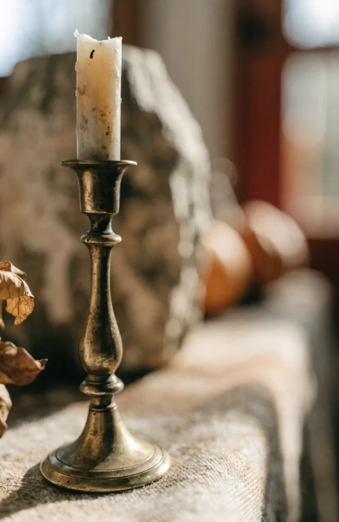 close-up-of-a-small-aged-brass-
