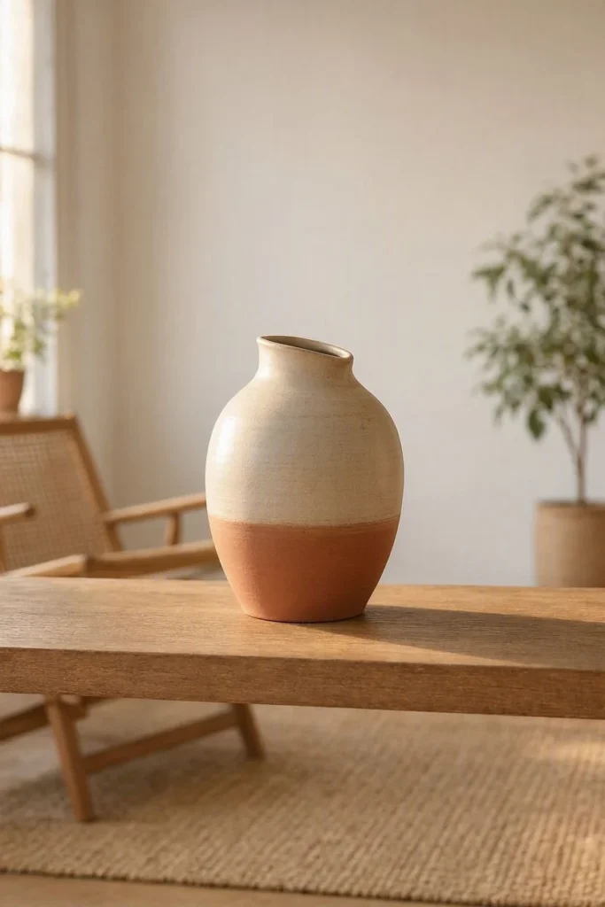 One meaningful object displayed with intention