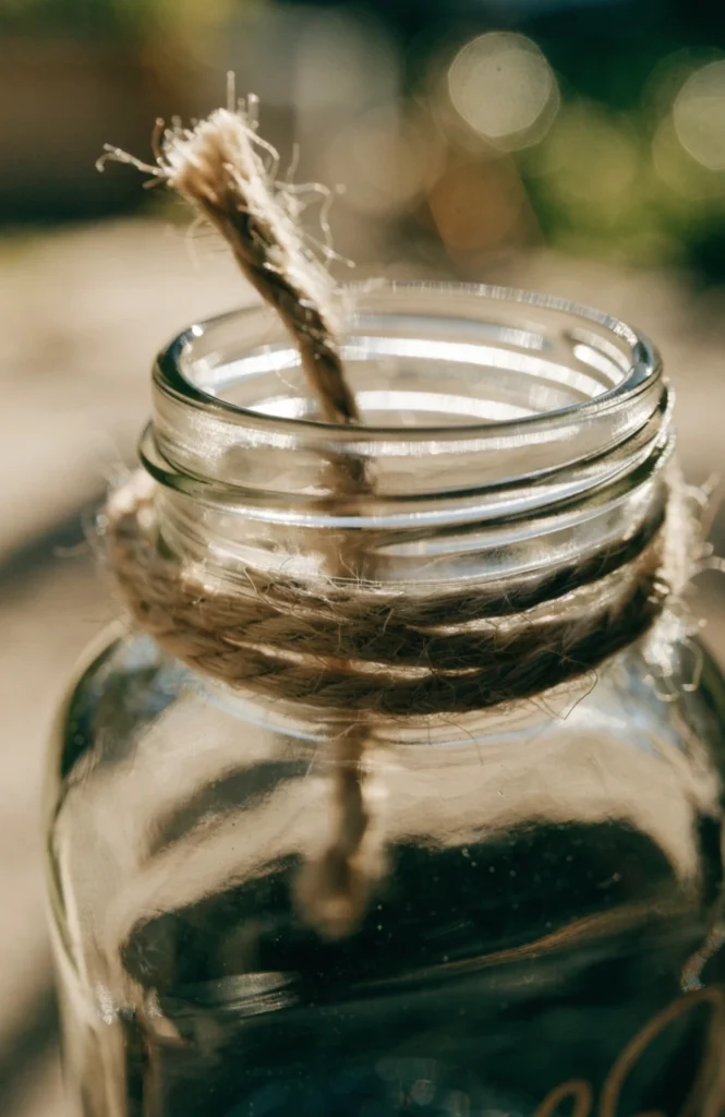 Wrap the Rim in Twine for Instant Texture