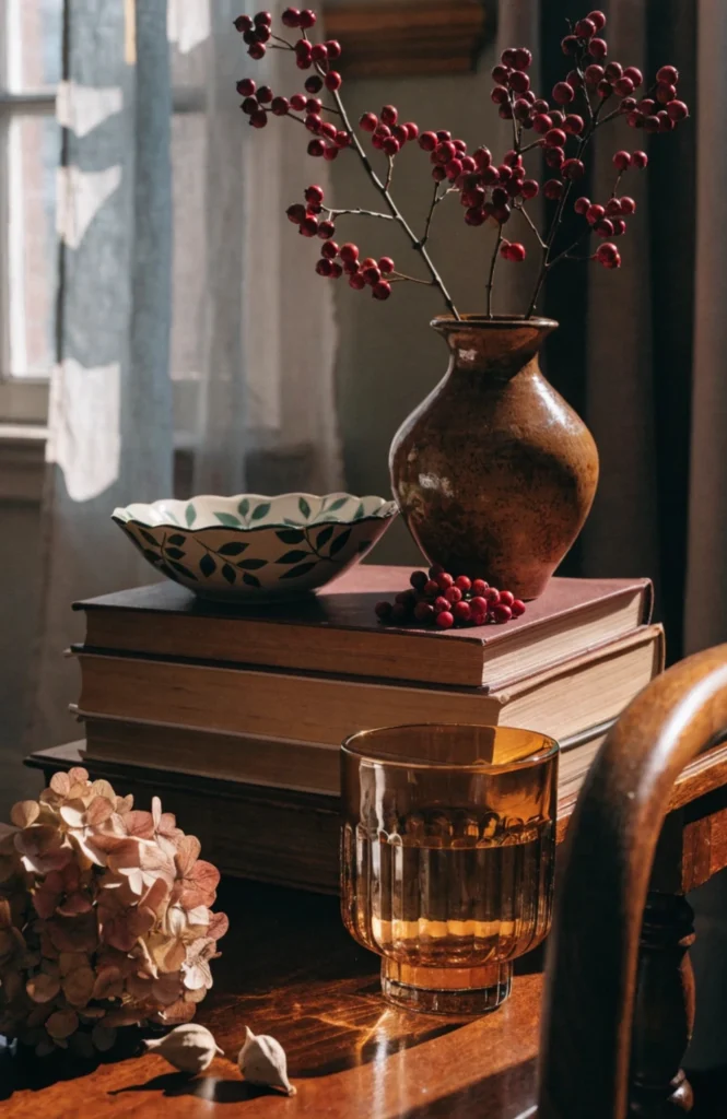 close-up-of-a-fall-vignette-with