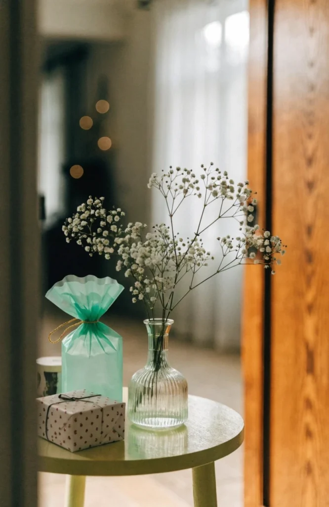 small-styled-gift-table-near-a-baby