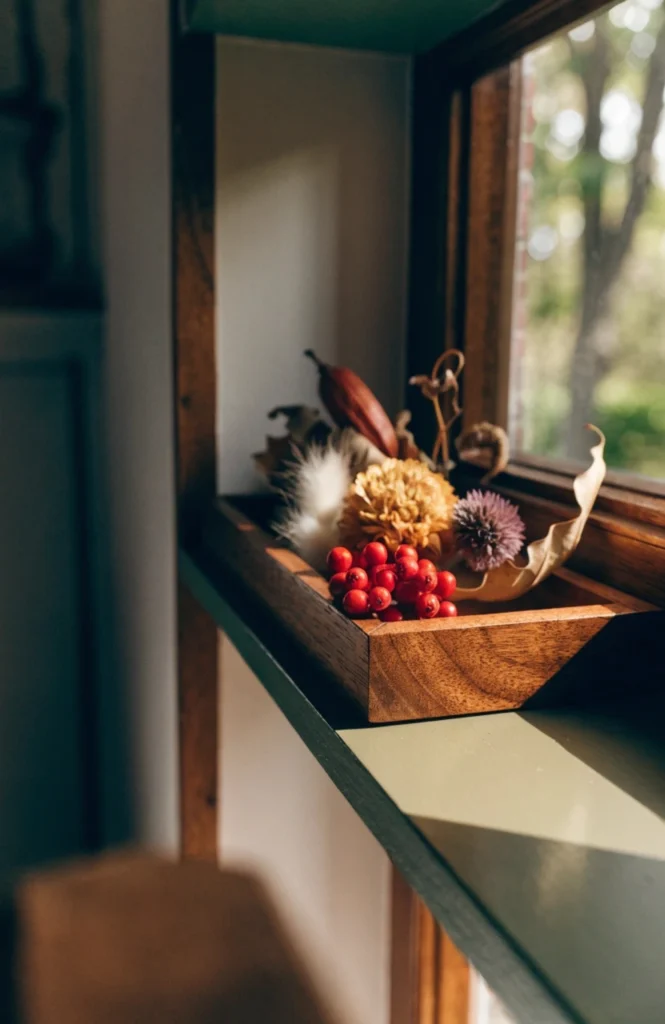 close-up-of-a-wood-tray-containin