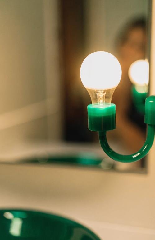 close-up-of-a-warm-white-light