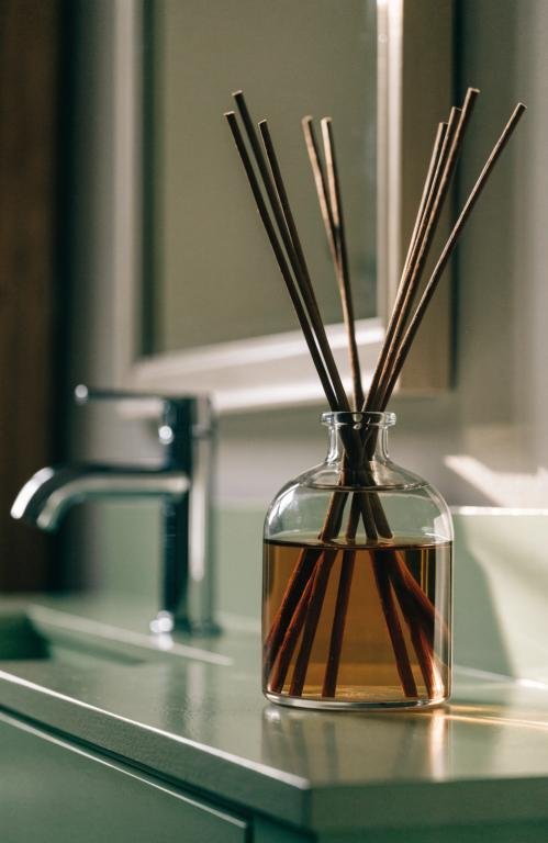 close-up-of-a-reed-diffuser