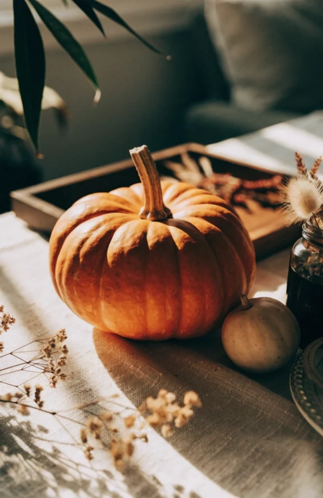 close-up-of-a-large-pumpkin