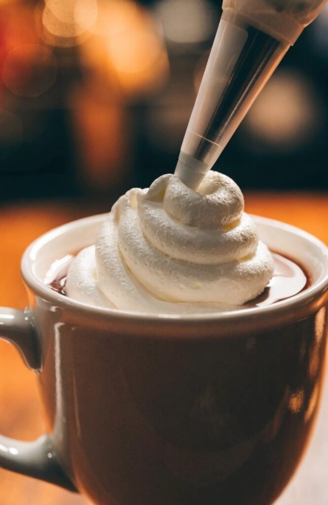 close-up-of-whipped-cream-being
