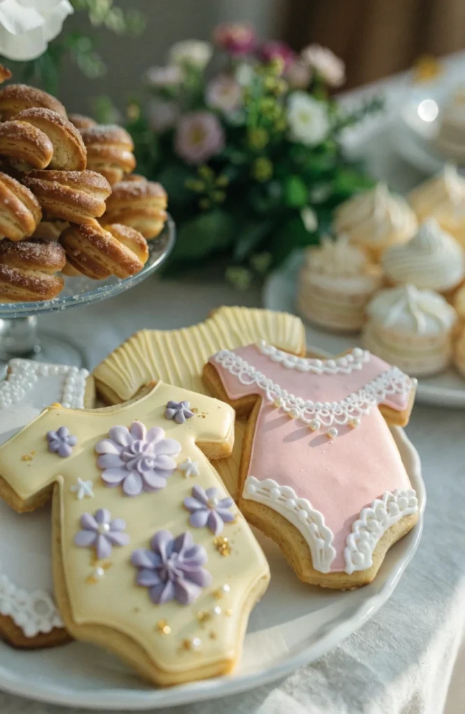 decorated-onesie-shaped-sugar-cookies