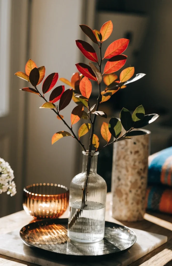 close-up-of-a-branch-with-colorful