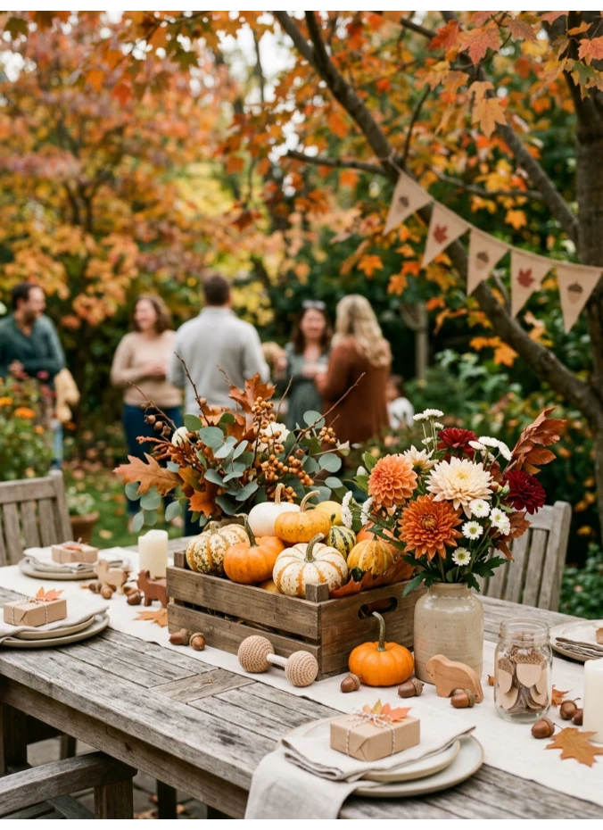 Seasonal touches matched to the time of year