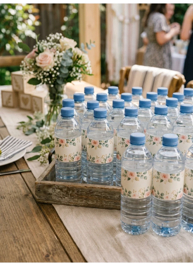 Custom water bottle labels