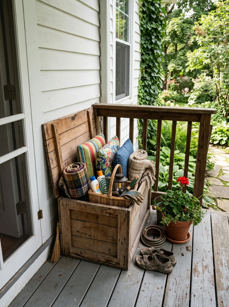 A small side space just for the essentials