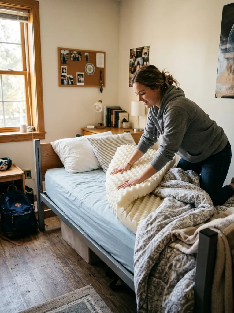 A foam mattress topper for real comfort