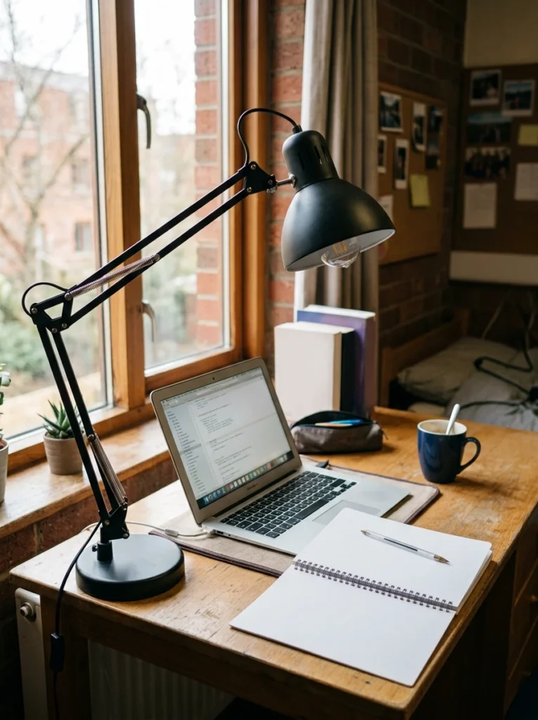 A task lamp for the desk
