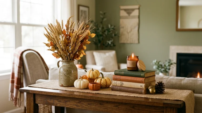 22 Fall Vignette Ideas to Style Any Shelf or Tabletop Nicely