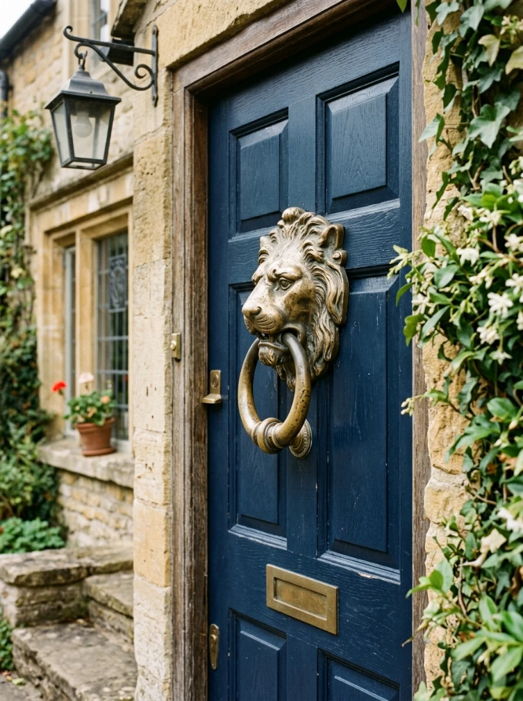 A statement door knocker