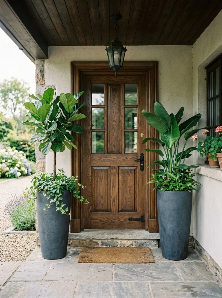 Tall statement planters