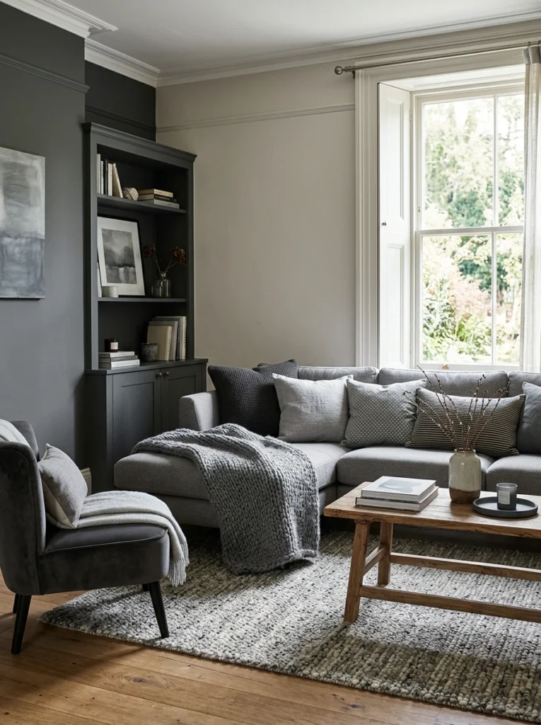 Layering different shades of grey