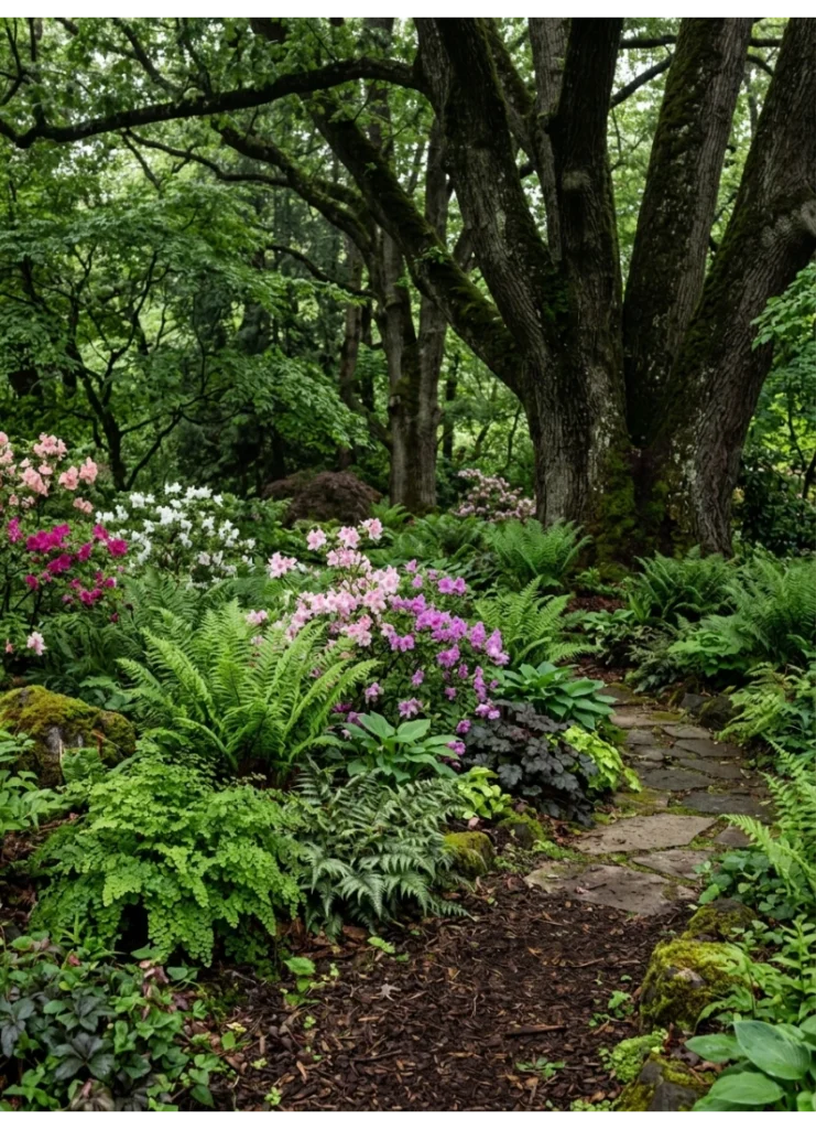 Shade-loving plants for a north-facing garden