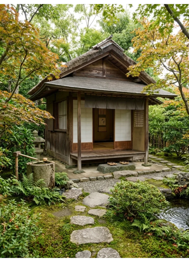 A small tea house or pavilion