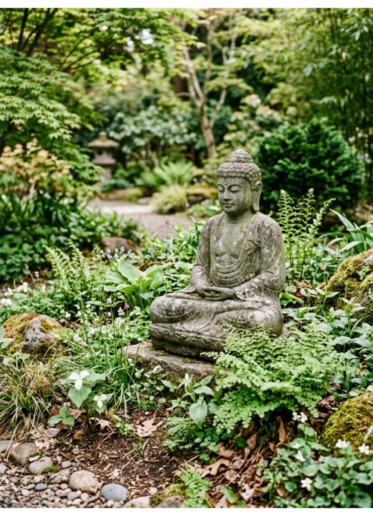 A single meaningful sculpture or statue