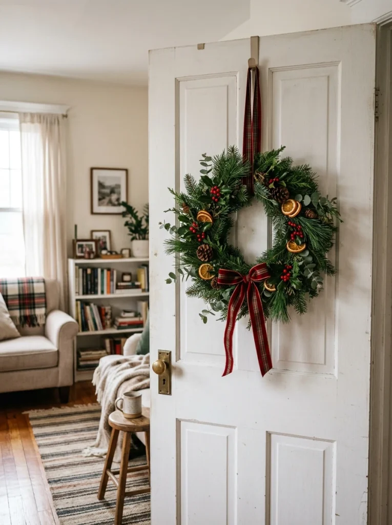 Decorating the backs of doors