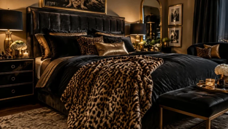 20 Leopard Print Bedroom Ideas for Bold, Glam Style Lovers