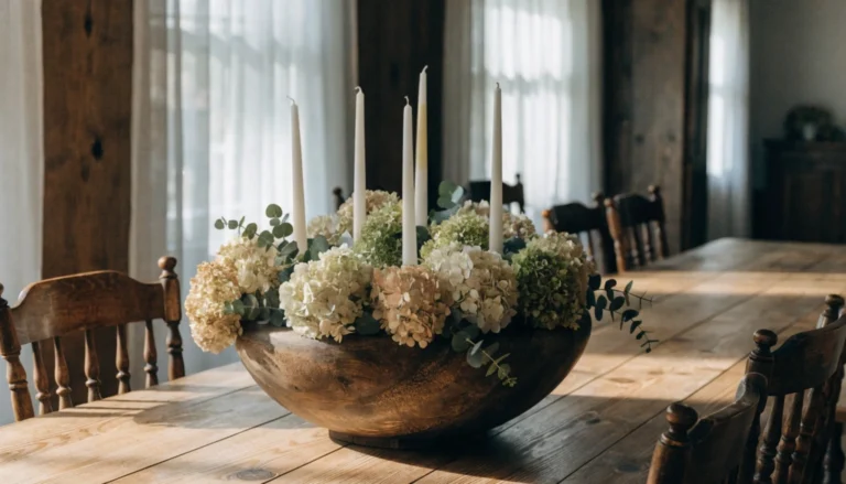 25 Dough Bowl Centerpiece Ideas for Effortless Farmhouse Style