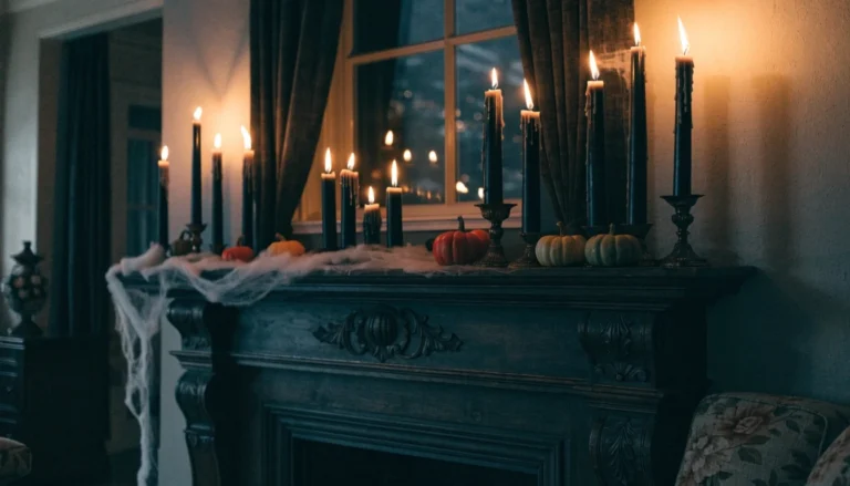21 Halloween Fireplace Decor Ideas to Set the Spooky Mood