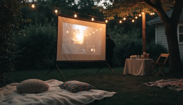 20 Backyard Movie Night Ideas for the Ultimate Outdoor Cinema
