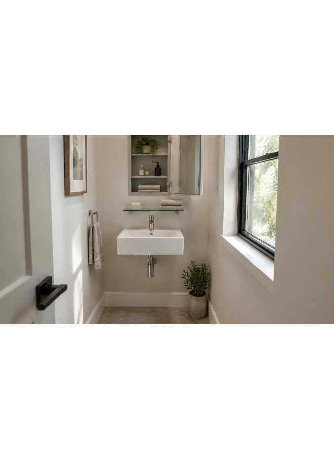 small-powder-room-medicine-cabinet