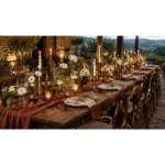 21 Rustic Wedding Table Decorations for a Romantic Celebration