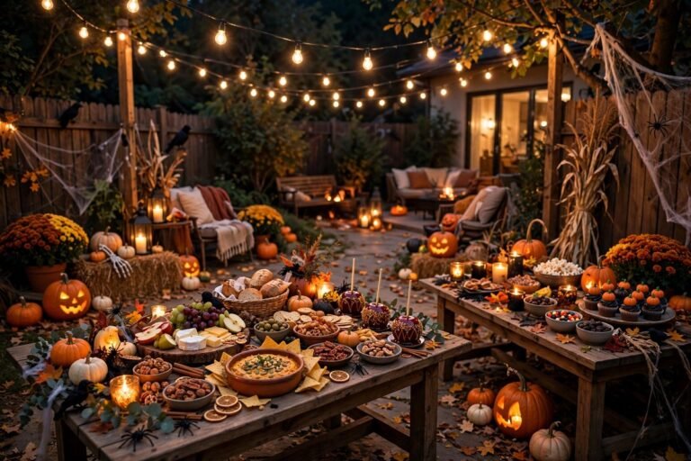 25 Backyard Halloween Party Ideas That Will Spook Your Guests