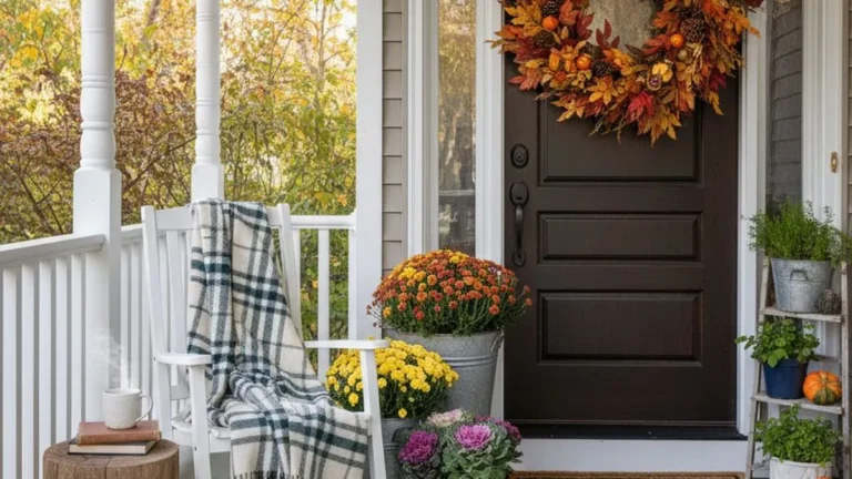 22 Fall Porch Decor Ideas to Welcome the Cozy Autumn Season