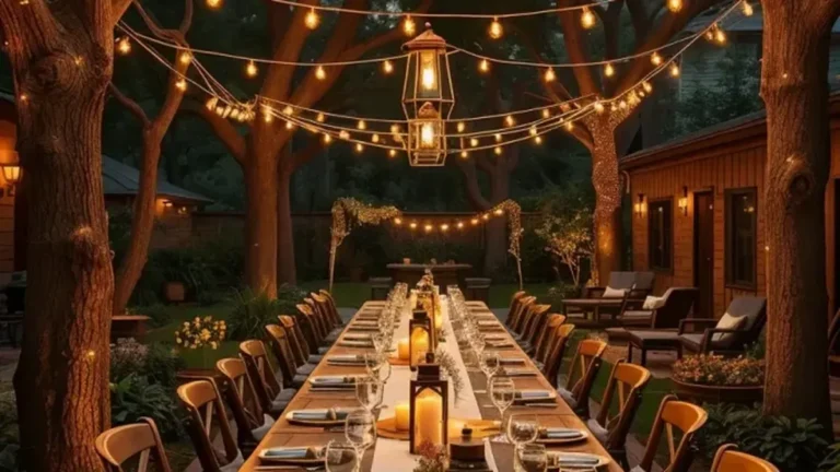 22 Outdoor Dinner Party Decor Ideas for an Elegant Evening