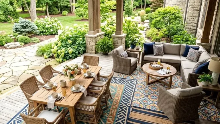 22 Outdoor Rug Ideas for Patios That Tie the Space Together