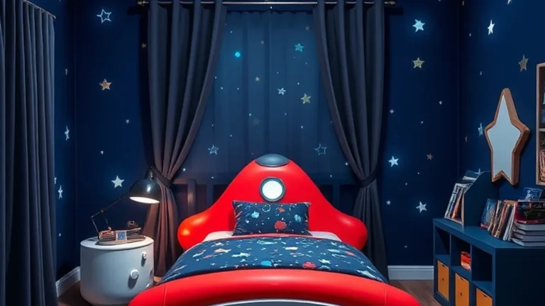22 Space Themed Bedroom Ideas for the Little Astronaut at Home