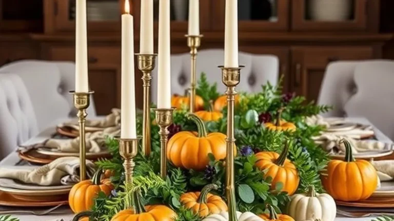 22 Fall Tablescape Ideas for an Elegant Autumn Harvest Feast